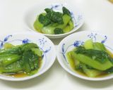 青梗菜のおひたし♡カリカリじゃこのっけ作り方3写真
