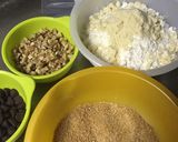 クルミとチョコチップのクッキー作り方1写真