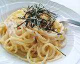 ボール１つで♪濃厚～明太クリームパスタ作り方6写真