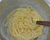 ボール１つで♪濃厚～明太クリームパスタ作り方5写真