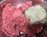 野菜嫌いの子供の為の チーズハンバーグ作り方3写真
