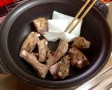 野菜の旨味！鹿児島とんこつ味噌煮作り方2写真