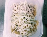 鶏もも肉とレンコンの唐辛子和え 中華料理作り方4写真