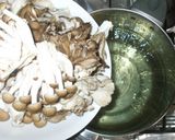 茸しめじまいたけサラダ手作りドレッシング作り方4写真