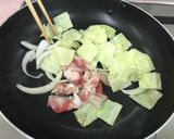 ポテト(じゃがいも)入り焼きそば作り方4写真
