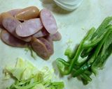 そうめんチャンプルー作り方1写真