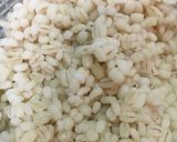 低糖おかず☆簡単もち麦チャーハン作り方1写真