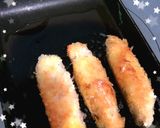 お弁当に♡梅と大葉チーズカツ〜作り置き作り方3写真