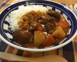 お肉柔らか〜♡自慢の牛すじカレー作り方5写真