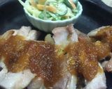 【簡単】鶏モモ肉をすりおろし玉ねぎで作り方3写真