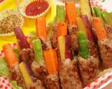 つくしんぼスティックハンバーグ♪作り方6写真