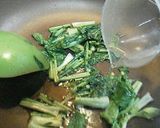 蕪と青菜とハムの炒め物作り方6写真