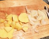 さば缶で作る 鯖とじゃがいものドリア作り方1写真