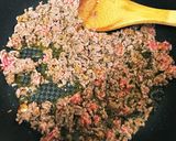 水溶き片栗粉入れない簡単すりごま麻婆豆腐作り方2写真