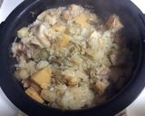 鶏肉筍ごぼうえのき混ぜご飯作り方10写真