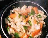 筍肉団子の甘酢あんかけ作り方6写真