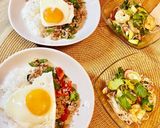 簡単本格タイ料理♪辛くないガパオライス作り方8写真