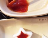 ステンドグラスクッキー風♡飾りハンペン作り方5写真