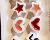 ステンドグラスクッキー風♡飾りハンペン作り方8写真