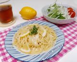 ランチに簡単♪ 梅しそツナパスタ作り方6写真