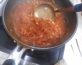 ハンバーグのチーズトマトソース作り方3写真
