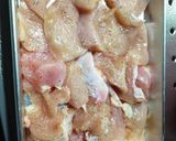 鶏の甘辛梅肉焼き作り方1写真
