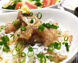 絶品漁師飯♫アジのなめろう 漁師丼作り方3写真
