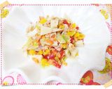 筍と彩り野菜のツナごまドレサラダ作り方3写真