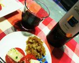 ワインに合う！焼きトマトのチーズ乗せ♡作り方5写真
