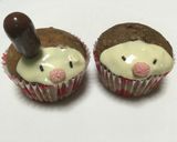 うさ耳カップケーキうさぎ♥チョコパーティ作り方4写真