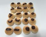 ボーロの目　キャラクターお菓子づくりに作り方2写真