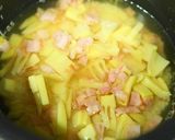 たけのことベーコンの炊き込みご飯作り方3写真