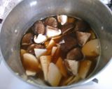 たけのこと鶏むね肉のにんにく和風煮込み！作り方3写真