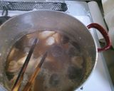 たけのこと鶏むね肉のにんにく和風煮込み！作り方4写真