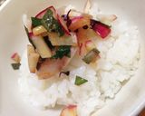 二日目も美味しいお刺身丼　お魚常備菜作り方8写真