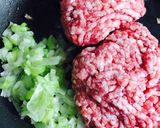 簡単♪ネギと肉味噌の和風スパゲティ〜♡作り方1写真