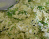 エスニック気分、パクチーと豆腐の揚げ物作り方1写真