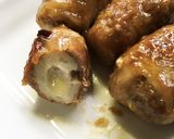 チーズ竹輪の豚肉巻き。弁当♪つまみ作り方12写真