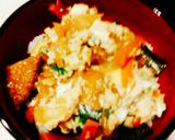 簡単☆天宝あげの卵とじ丼作り方7写真