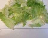 ☆豚しゃぶお肉のシャキッと！レタス巻き☆作り方1写真