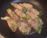 ☆豚しゃぶお肉のシャキッと！レタス巻き☆作り方7写真