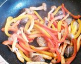 ☆余り物☆うどんのペペロンチーノ風作り方7写真