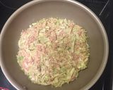 キャベツとひき肉のお焼き作り方3写真