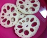 ★れんこんのはさみ焼き★作り方1写真