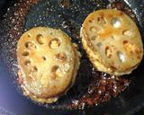 ★れんこんのはさみ焼き★作り方6写真