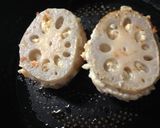 ★れんこんのはさみ焼き★作り方5写真