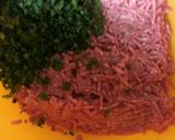 ☆ニラと挽き肉の揚げ餃子☆作り方1写真