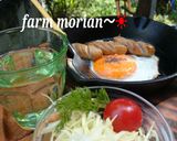 スキレットで簡単♪朝ごはんセット作り方4写真