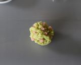 「春の野」練り切り金団製作り方13写真