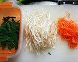 誰でも作れる三色ナムル作り方1写真